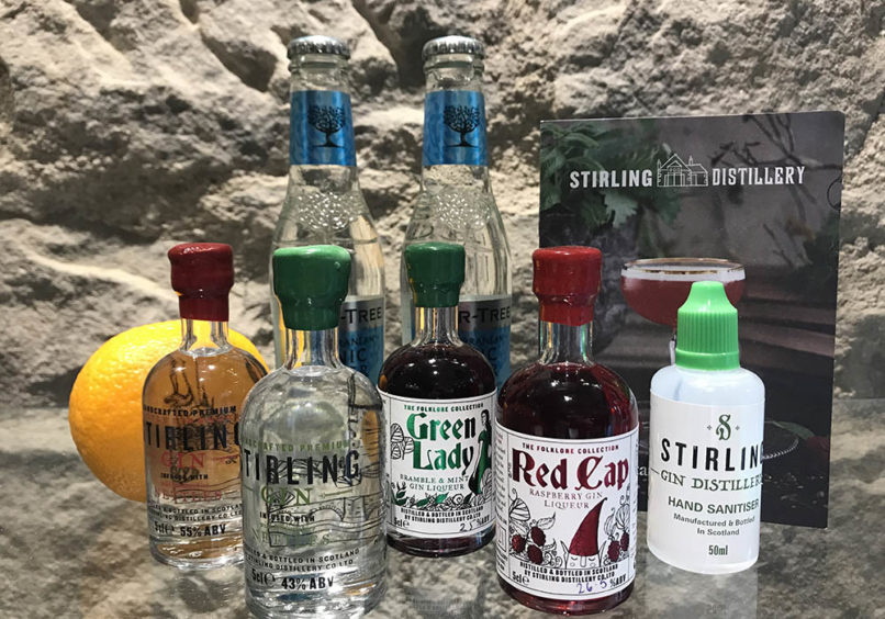 Stirling Distillery's Lockdown Virtual Tasting Tour pack