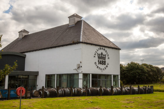 Tullibardine Distillery.