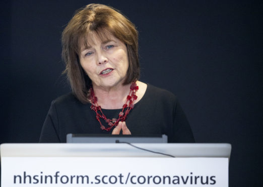 Scottish Health Secretary Jeane Freeman.
