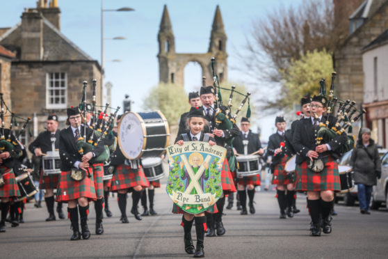 City of St Andrews Pipe Band.