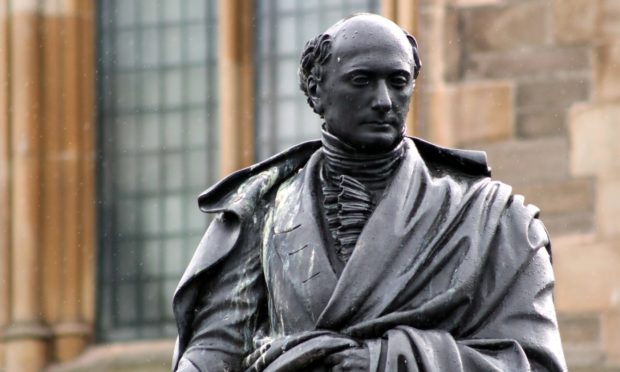 George Kinloch statue in Albert Square, Dundee.