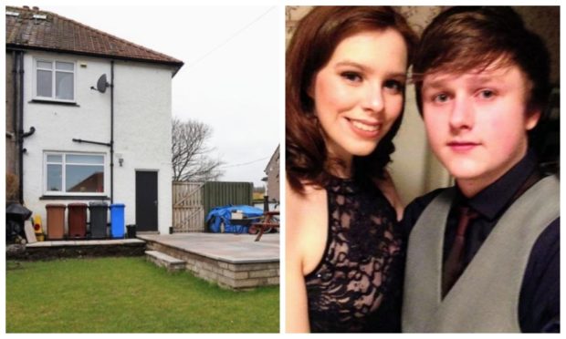Lydia Moir and Kane McLaughlan have had an offer accepted for a home in Garry Terrace, Dundee.