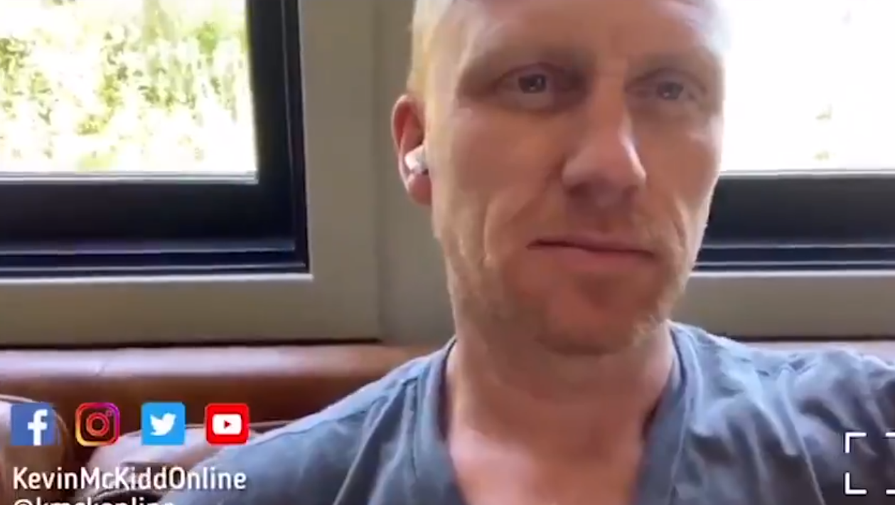 Actor Kevin McKidd recorded a message of thanks for Fife's newest doctors.