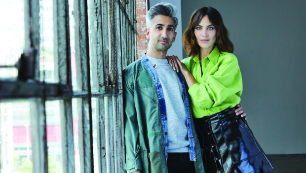 Presenters Tan France and Alexa Chung.