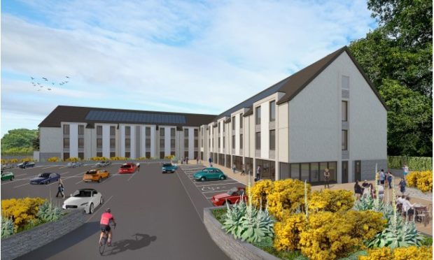 Designs for the Premier Inn in Pitlochry.
