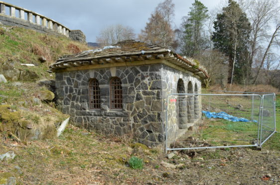 The Dunira estate, near Comrie