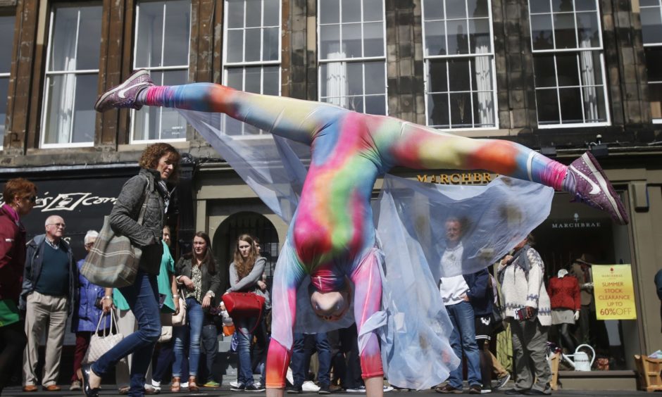 The Edinburgh Festival Fringe is the largest arts festival in the world and takes place every August for three weeks in the capital city.