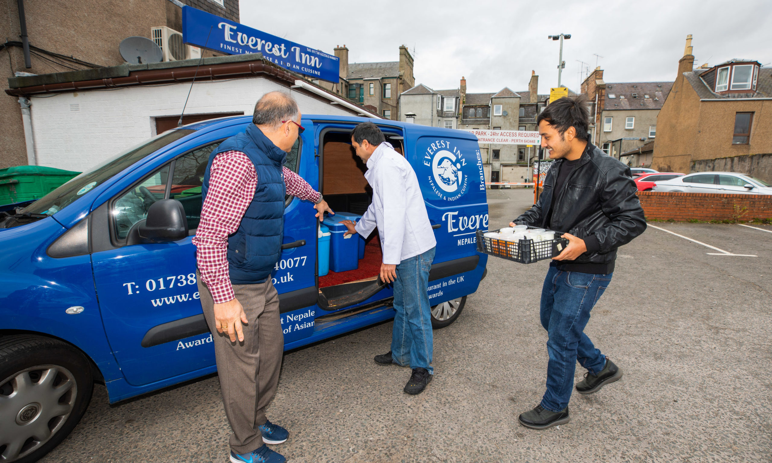 The Everest Inn and Tabla staff have been donating meals to PRI.