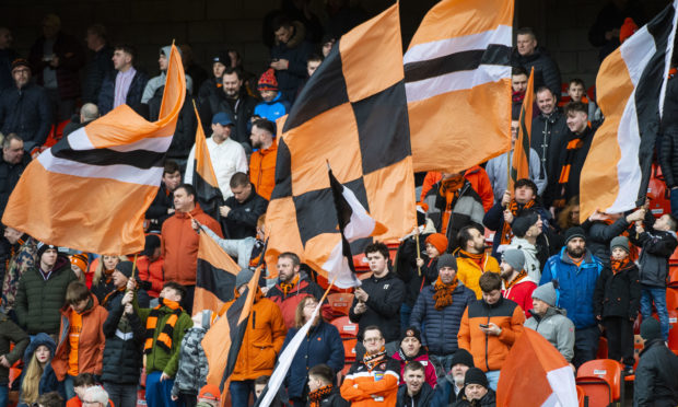 Dundee United fans.