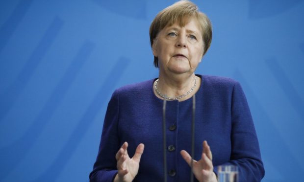 German Chancellor Angela Merkel.