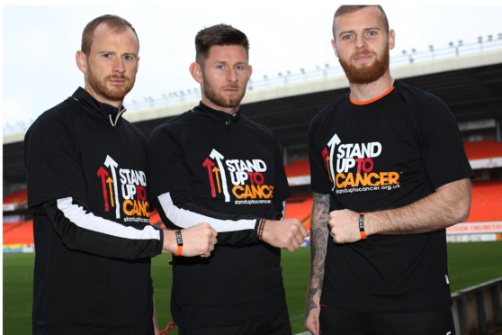 Mark Reynolds, Calum Butcher and Mark Connolly are members of United's leadership group