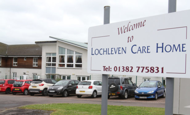 A general view of Loch Leven Care Home on Lawers Drive in Broughty Ferry.  Pic by Mhairi Edwards.