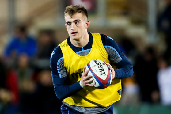 Edinburgh and Scotland U20 stand-off Nathan Chamberlain.