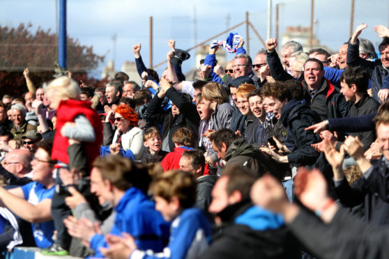 Montrose FC fans have raised £15,000 for their club within weeks.