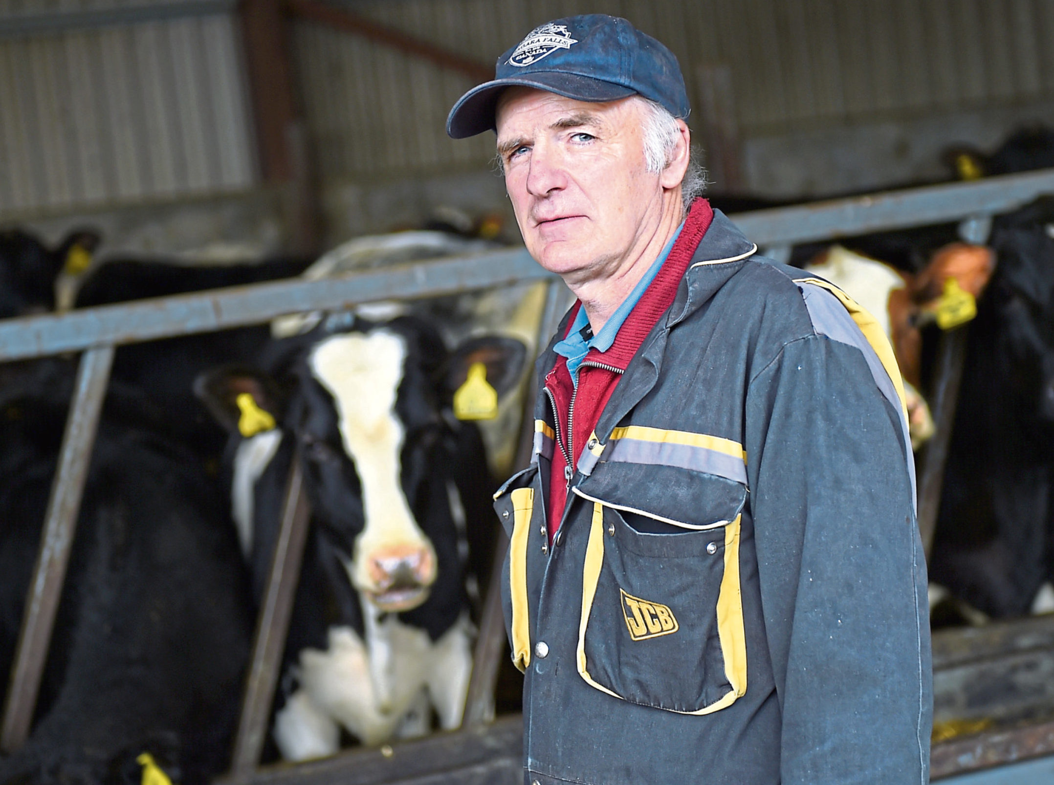 Dairy farmer Gordon Taylor has to find a new buyer for his milk..