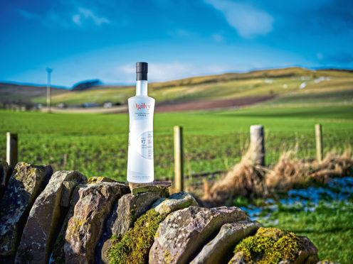 Vodka made at Hatton of Ogilvy Farm, Glamis.