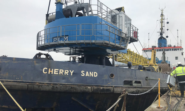 The dredger Cherry Sand