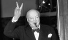 Sir Winston Churchill in September 1954.