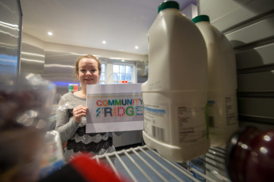 Lynsey Penny of the Gate Church Community Fridge Project.
