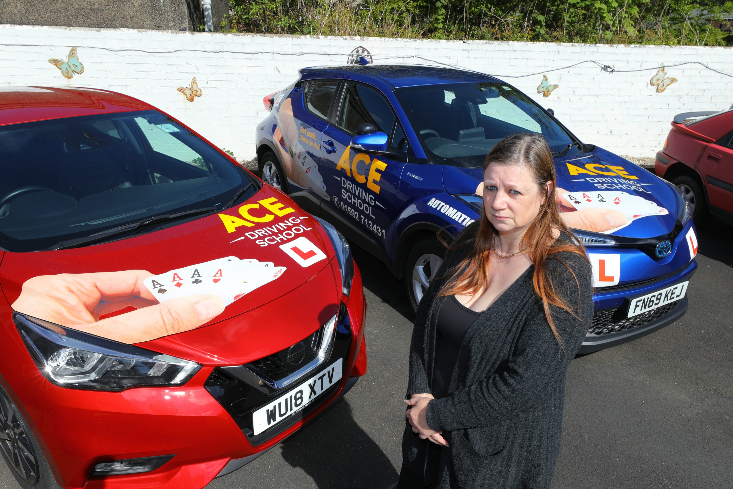 Driving instructor Dawn King, of Ace Driving School has been hit hard financially, due to the coronavirus crisis