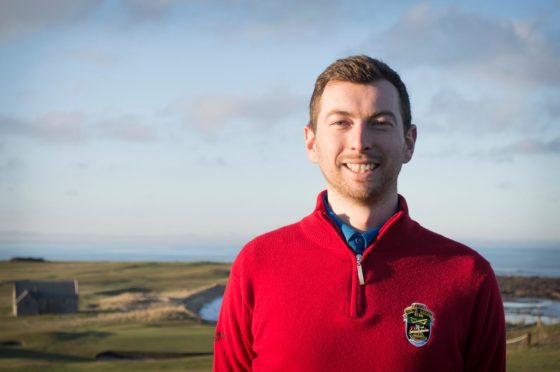 David Snodgrass, new head professional at The Crail Golfing Society.