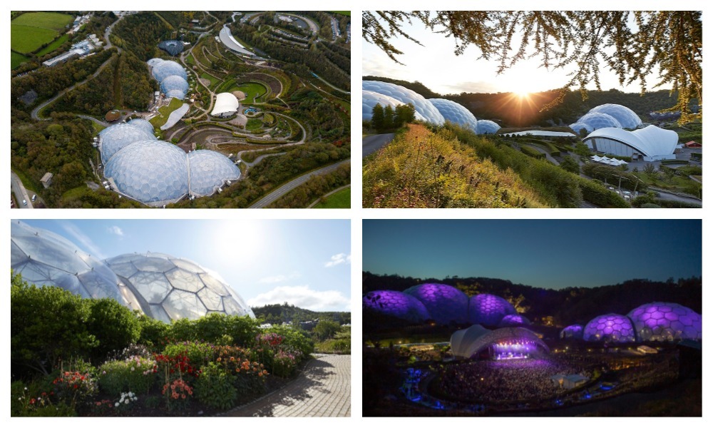 Eden Project collage