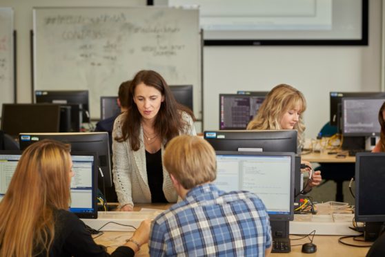 Abertay University's Ethical Hacking course in action.