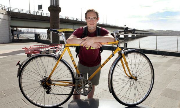 Dundee cyclist Russell Pepper