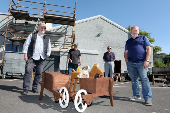 Arbroath Men's Shed secured a 25-year lease on their Dens Road premises.