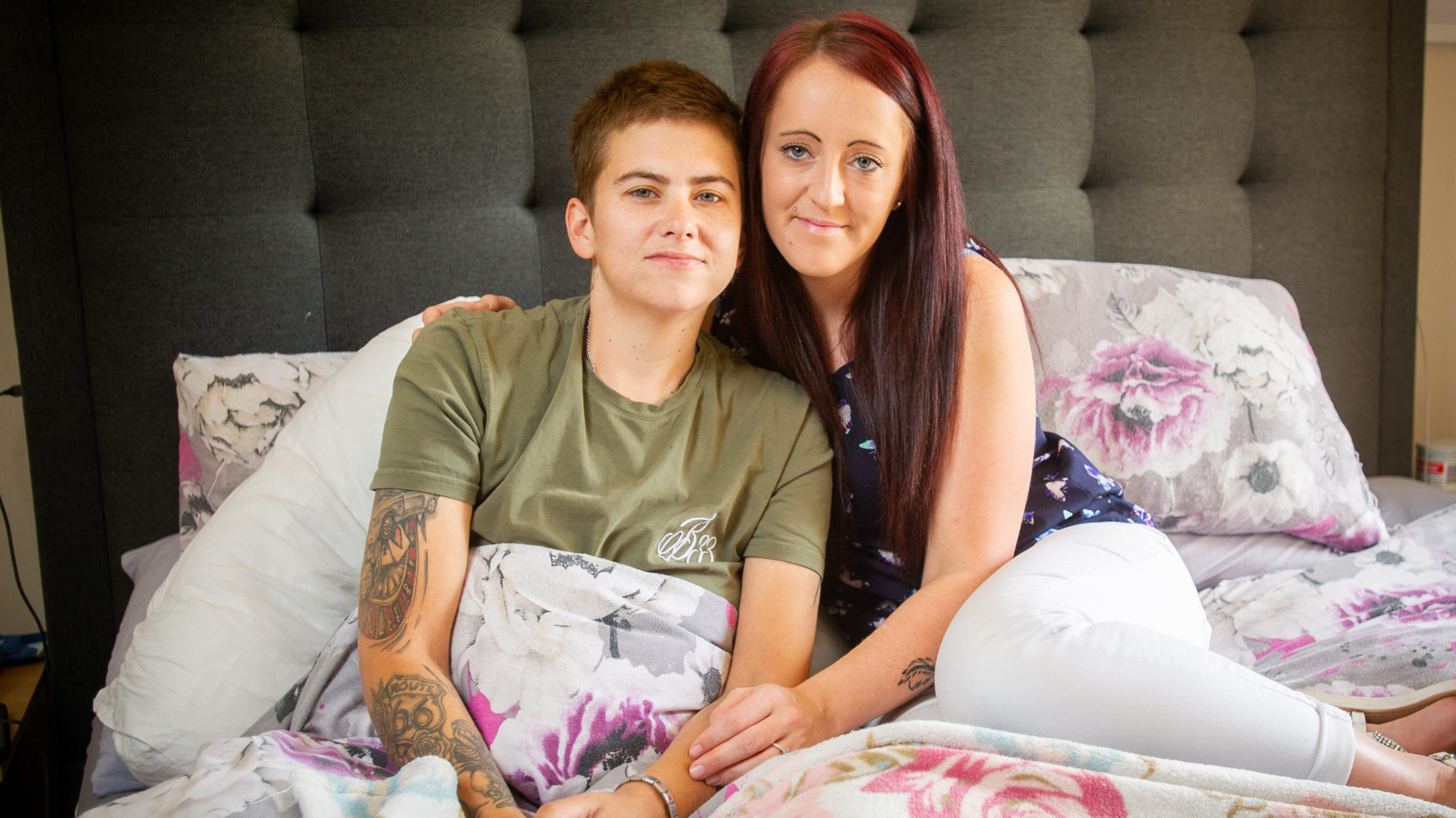Kirsty Maxwell and her fiancee Nadia Huggan are planning Kirsty's funeral after she was diagnosed with a rare cancer and was given only months to live.