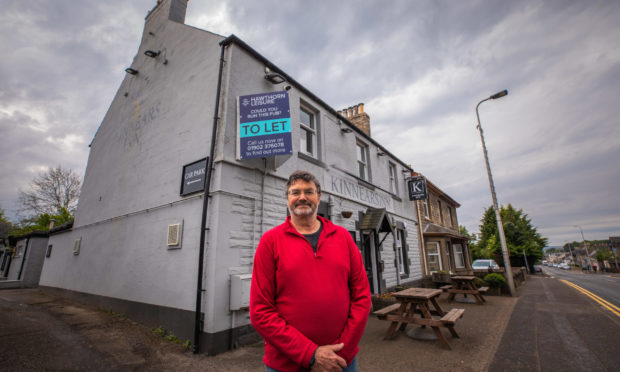 David Reekie has been forced to all time on his lease of the Kinnears Inn, Scone.