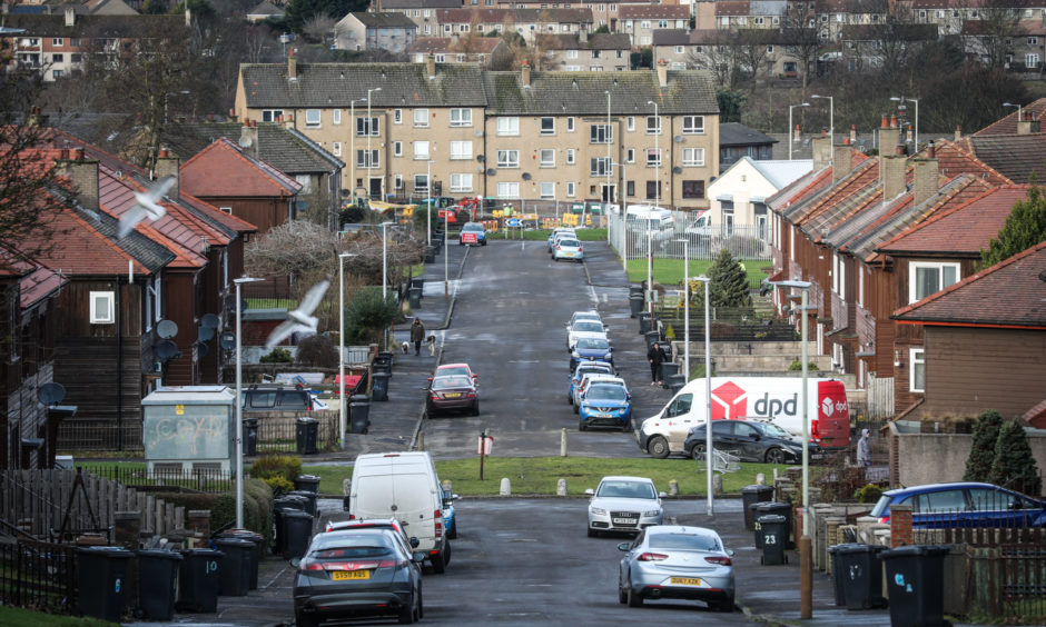 Linlathen in Dundee is one of the most deprived places to live in the UK.