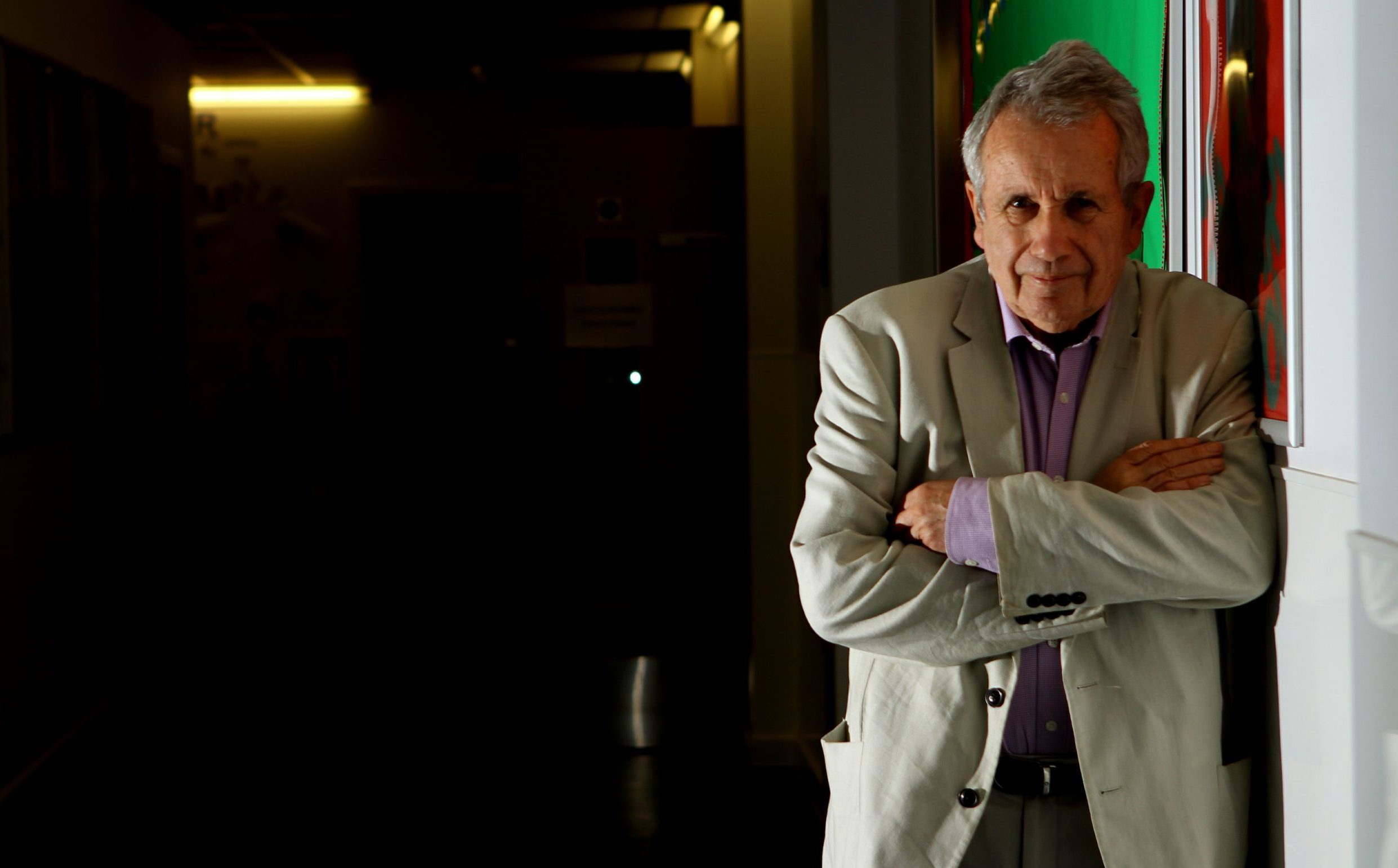 Martin Bell during an appearance at Bookmark in 2017