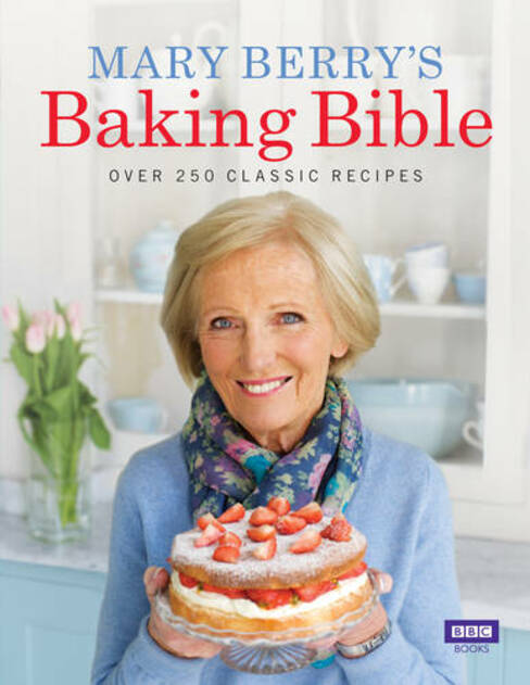 The front cover of Mary Berry's Baking Bible