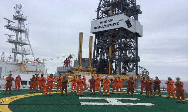 The crew of the Ocean GreatWhite.