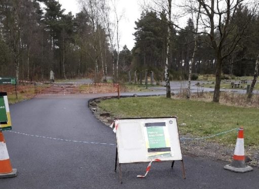 Restrictions are easing - but not this weekend, Forestry and Land Scotland has stressed.