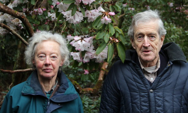 Tricia and Peter Cox at Glendoick