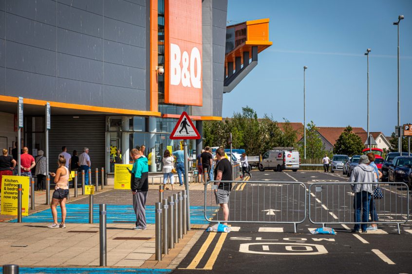 B&Q in Kirkcaldy