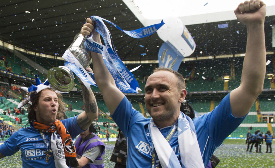 Lee Croft - a Scottish Cup winner.