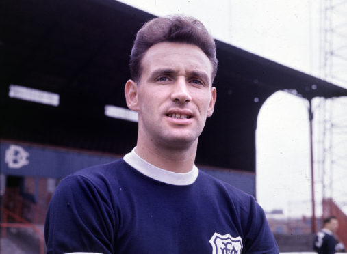 Bobby Seith of Dundee FC in 1962.