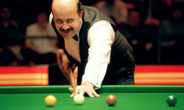 Snooker legend Willie Thorne.