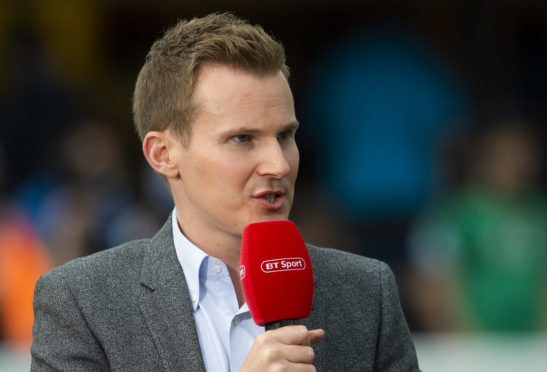 Broadcast star Currie will miss fronting BT Sport's Scottish football coverage