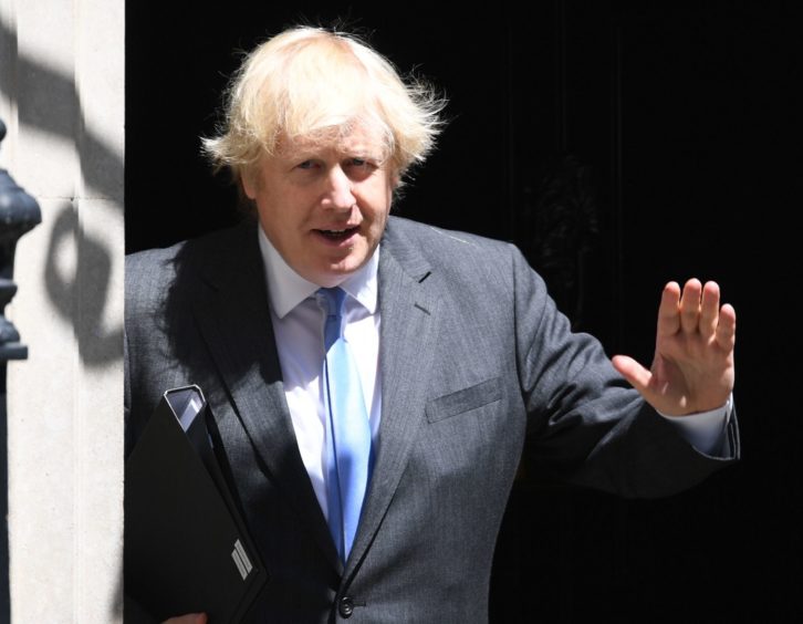 Prime Minister Boris Johnson.