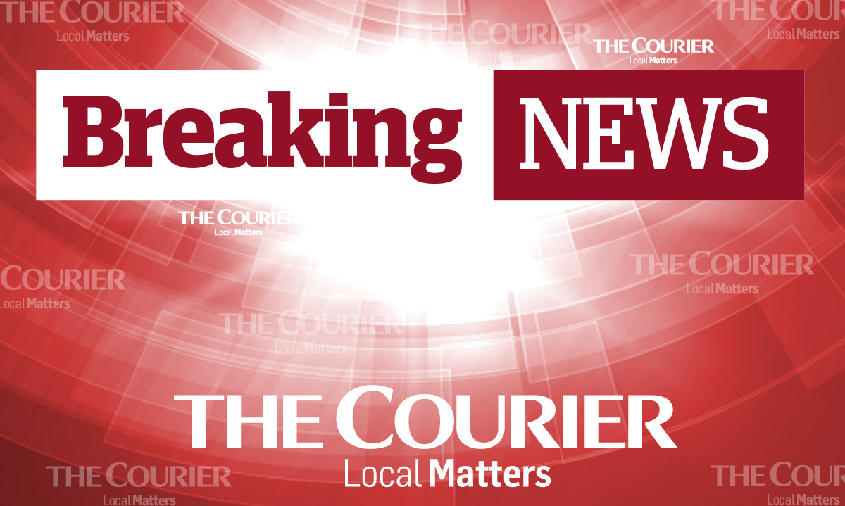 The Courier's breaking news graphic.