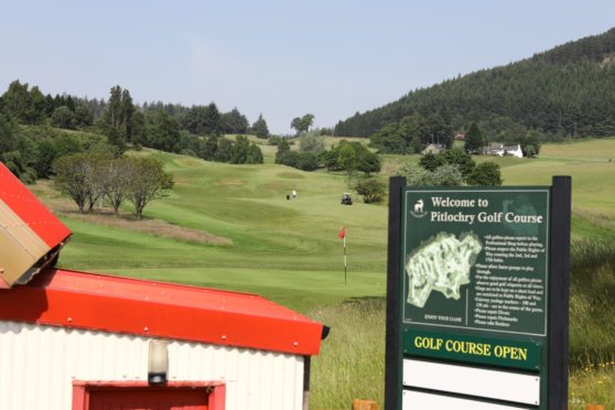 Pitlochry Golf Course.