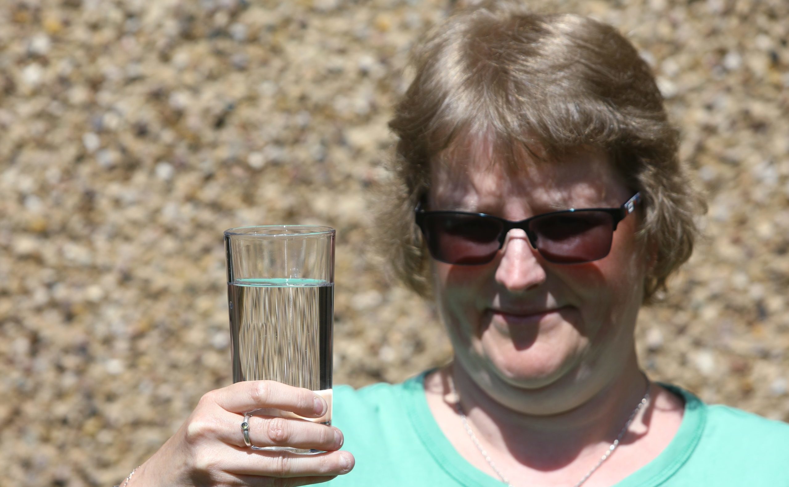Glenrothes resident Denise Wallace was just one of thousands of residents who suffered from water supply problems.