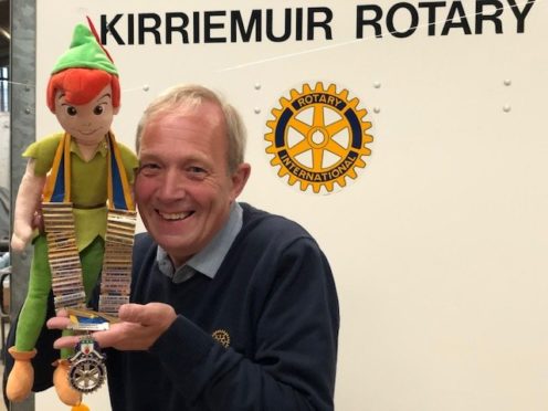 Dave Hoskins is the new Kirrie Rotary president.