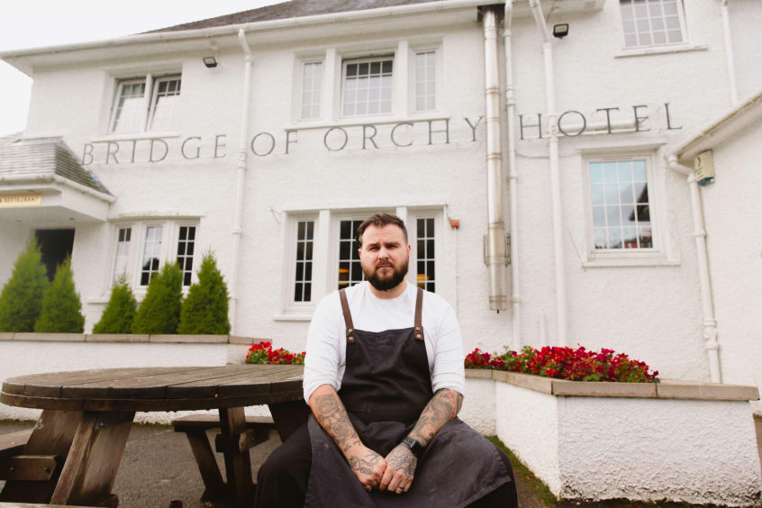 Chef David Hetherington.
