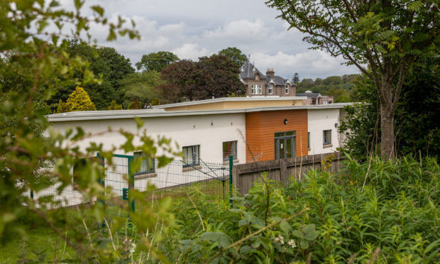 Orchard Court and Dalguise care home.