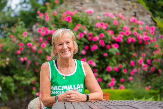 Kirsty Pilcher has raised over £5,000 for Macmillan. Picture: Steve MacDougall.